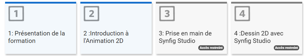 Animation 2D Formation SynfigStudio